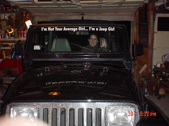 Jeep girl inside #3